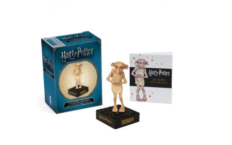 Harry Potter Talking Dobby and Collectible Book