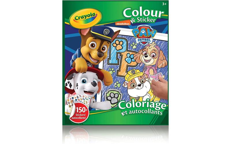 Crayola Color & Sticker Pad - Paw Patrol