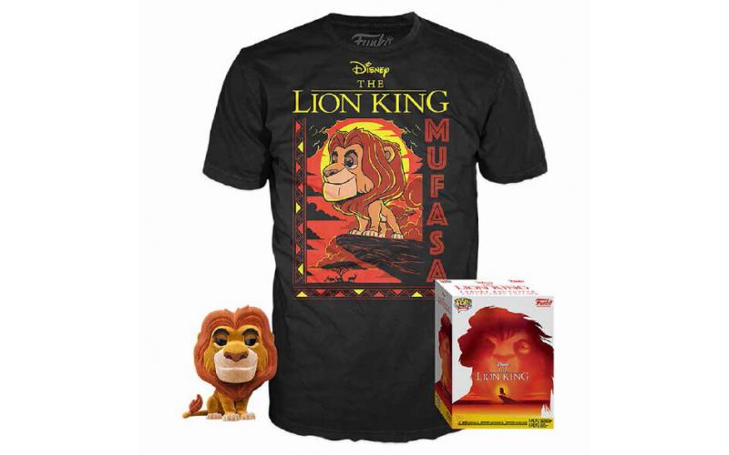 Funko Pop Tee - Disney Lion King Mufasa & T-Shirt (Medium)