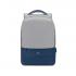 Rivacase: Prater Laptop Backpack 15.6 - Grey/Dark Blue
