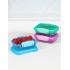 Sistema Rectangular Lunch Coloured 3 Pack 200Ml