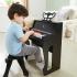 Hape - Learn With Lights Black Piano With Stool