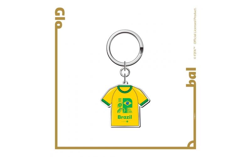 World Cup - National Keychain - Brazil