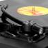 LENCO TURNTABLE WITH PHONOCARTRIDGE AND USB CONNECTION BLACK