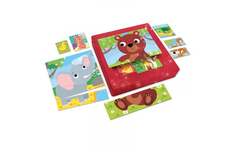 Lisciani Carotina Progressive Puzzle Baby Animals