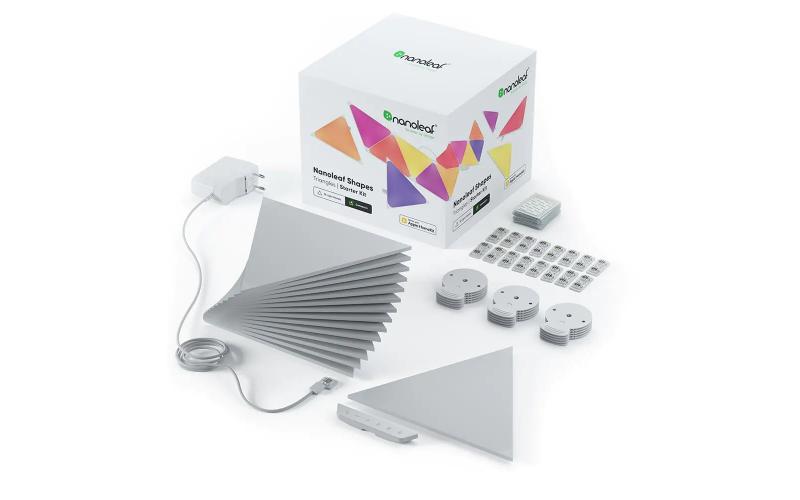 NANOLEAF SHAPES TRIANGLES STARTER KIT WHITE 15 PACK  EU/UK