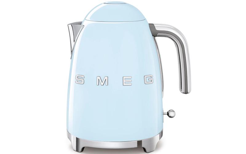 Smeg Kettles 50s Style - 1.7lt 7 cups - Pastel Blue