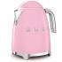 Smeg Kettles 50s Style - 1.7lt 7 cups - Pink