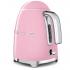 Smeg Kettles 50s Style - 1.7lt 7 cups - Pink