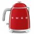 Smeg Kettles 50s Style - 0.8 lt 3 cups - Red