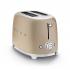 Smeg 50s Style 2 slice toaster - Gold