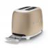 Smeg 50s Style 2 slice toaster - Gold