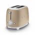 Smeg 50s Style 2 slice toaster - Gold