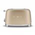 Smeg 50s Style 2 slice toaster - Gold