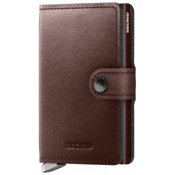 Secrid Dusk Dark Brown Mini Wallet