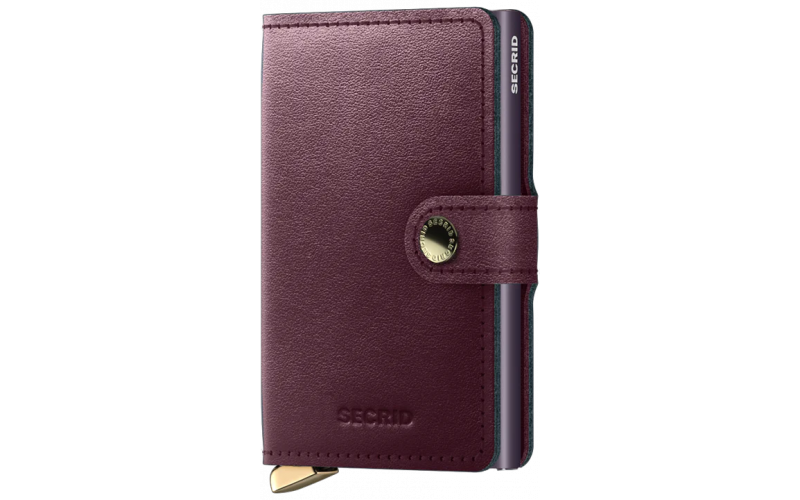 Secrid Dusk Bordeaux Mini Wallet