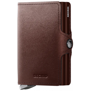 Secrid Dusk Dark Brown Twin Wallet