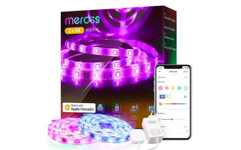 Meross Smart Wi-Fi LED Strip with RGB 2X5 meter