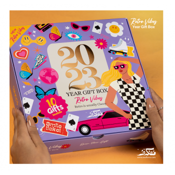 Fairuzy Agenda Gift Set 2023 - Retro Vibes