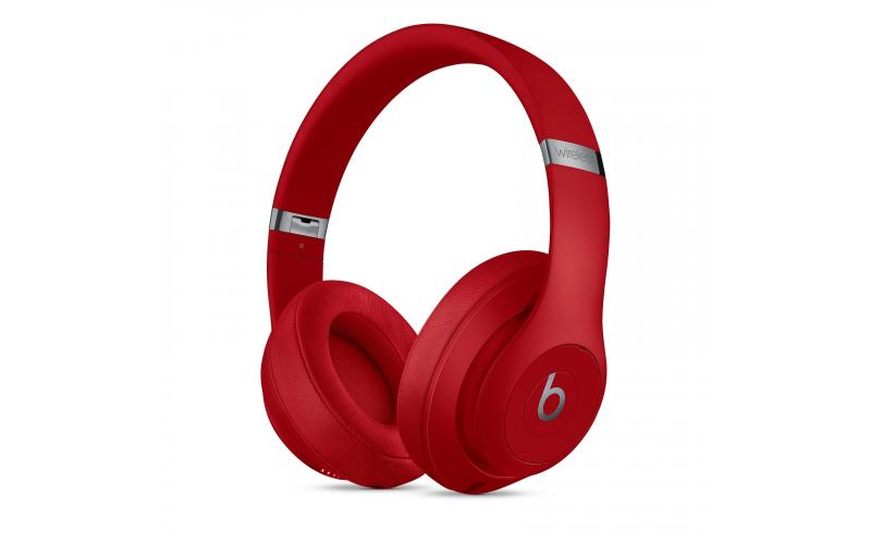 Beats Studio3 Wireless Over‑Ear Headphones Red