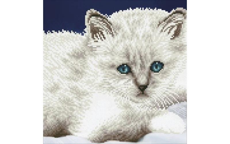 Diamond Dotz - White Cat