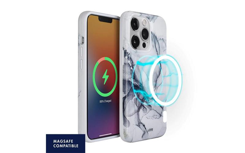LAUT HUEX INK MagSafe Case for iPhone 13 Pro Max - White