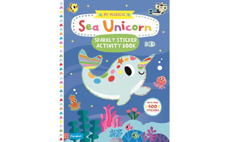 My Magical Sea Unicorn Sparkly Sticker Activity Book