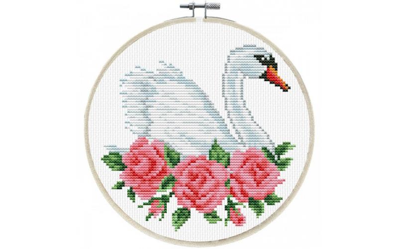 Diamond Dotz - Rose Swan