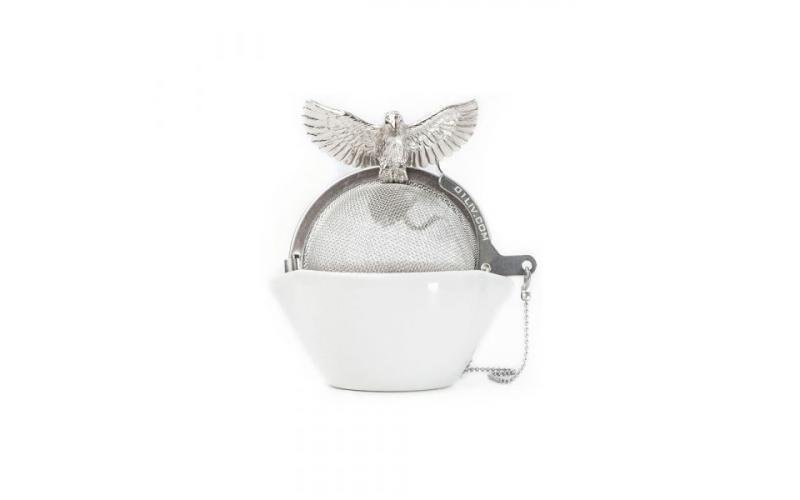 01 Liv Tea Infuser With Bowl Magpie Silver