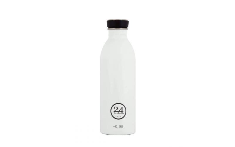 24 Bottles Urban Bottle Ice White 500Ml