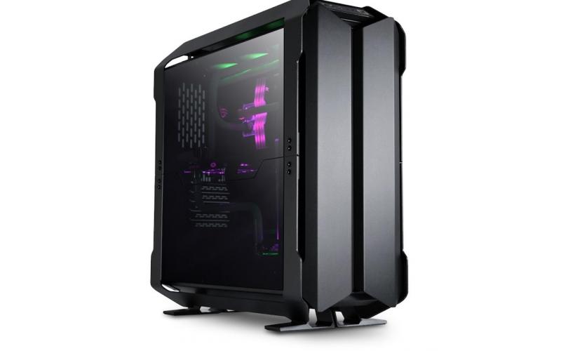 LIAN LI Odyssey X Black Tempered Glass Left & Right Aluminum Full Tower - Black