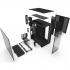 LIAN LI O11 Dynamic XL ROG Certificated Tempered Glass Front & Left Side w/ ARGB Front Bar -Silver