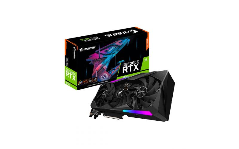 GIGABYTE AORUS GeForce RTX 3070 MASTER 8GB GDDR6 rev. 2.0 LHR