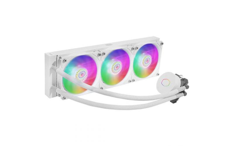 Cooler Master MasterLiquid ML360L ARGB V2 CPU Cooler - White