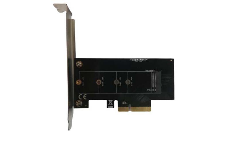 PCI-Express Card x4 M.2 NVMe SSD M-Key Slot ( PCI-e 3.0 x4 to M.2 Adapter )