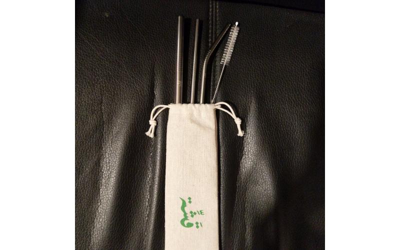Qasheh Stainless Steel Metal Straws قشة
