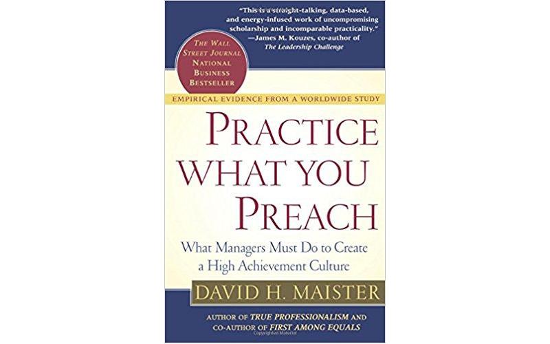 Practice What You Preach
