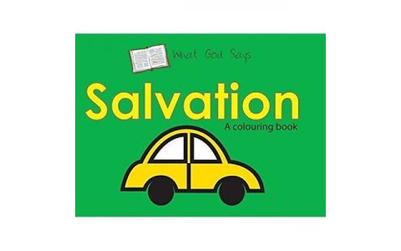 What God Says: Salvation (Bible Art)