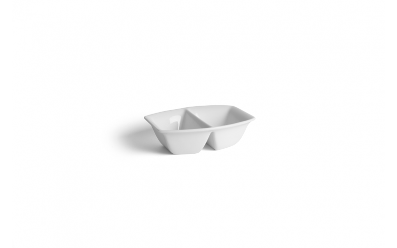Ariane Bowl Twin Rectangle 12.3X9.5X3.8cm