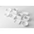 Ariane Deep Sqr Sugar Container 5.9Xh6.4cm