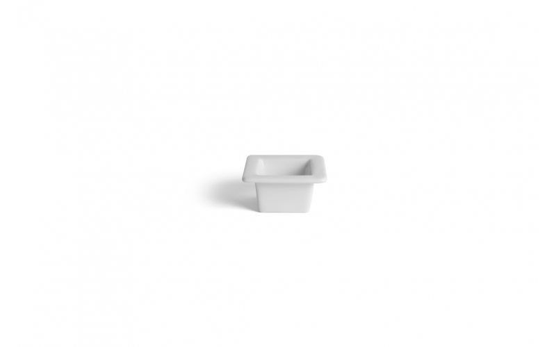 Ariane Deep Square Bowl With Rim 7X7X3.4cm