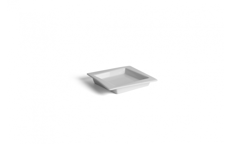 Ariane Squire Plate With X Rim 11.1X11.1cm