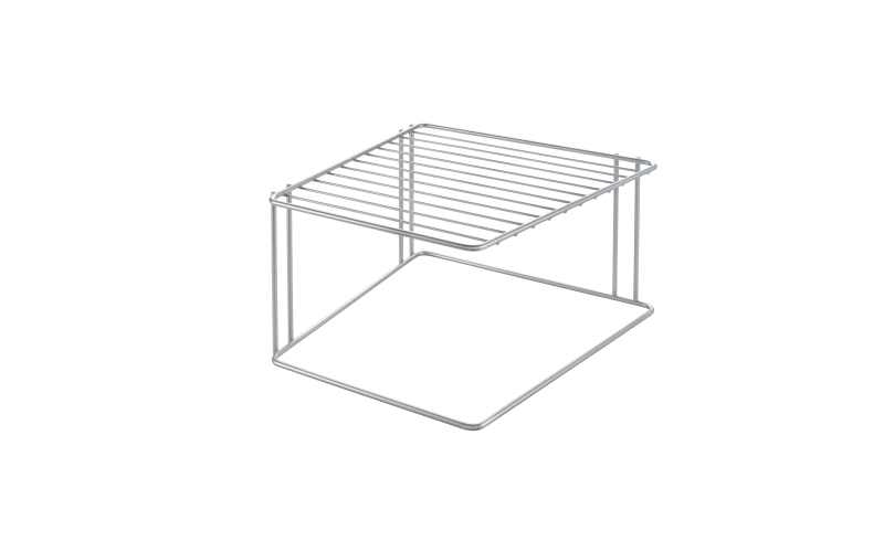 Metaltex Polytherm Coating Corner Rack, Carded, 25 X 25 X 15 Cm