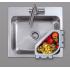 Metaltex Plastic Adjustable Over The Corner Colander, 25X25 Cm
