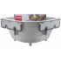 Metaltex Plastic Adjustable Over The Corner Colander, 25X25 Cm