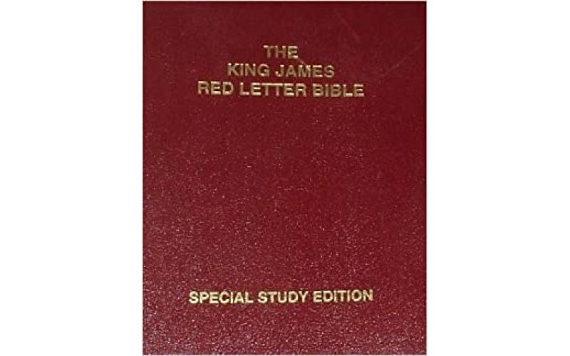The King James Red Letter Bible