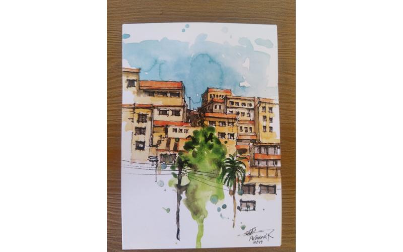 1 Postcard by Saleh