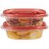 Rubbermaid Takealongs Deep Square Food Storage Container, 1.2 (8 Pack)