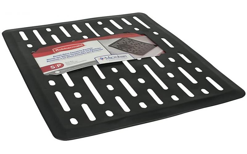 Rubbermaid Small Sink Mat, Black