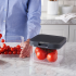 Rubbermaid FreshWorks Countertop Medium Countertop Food Storage Container, 2.5 L